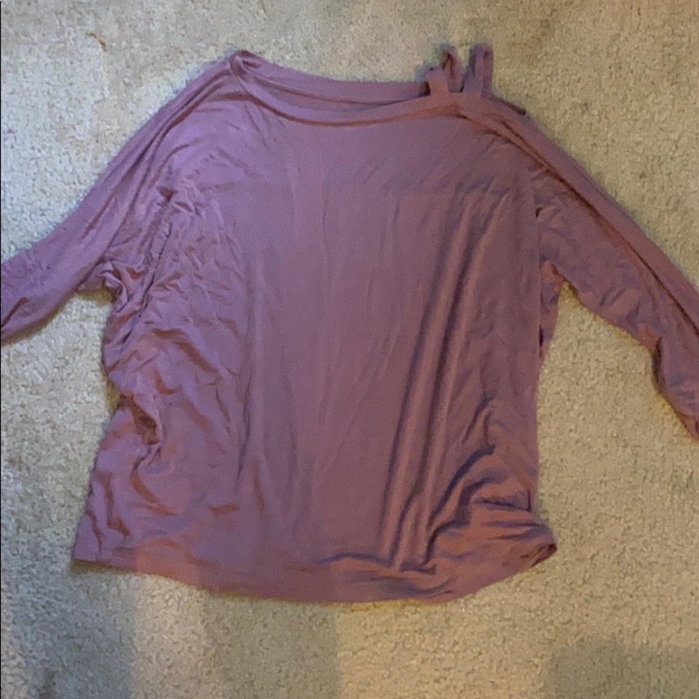 Seriously soft long sleeve  purple shirt
